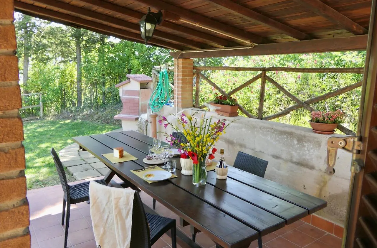 Isa-Chalet Elena In Montescudaio, With Air Conditioning, On The Ground Floor With Fenced Garden Villa